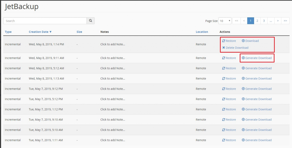 Jetbackup – Restore from your backups - Help | Buzinessware